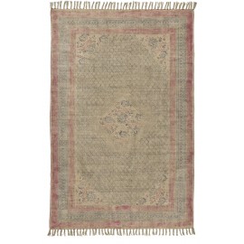 tapis coton delave vintage rose rectangulaire ib laursen 6463-00