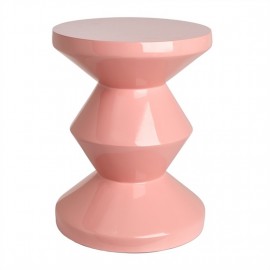 pols potten zig zag tabouret design rose pastel 510-070-074