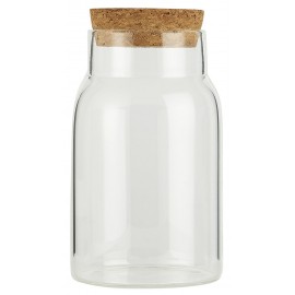 bocal de conservation verre liege 210 ml petit ib laursen