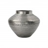 house doctor arti vase metal aluminium grave style antique