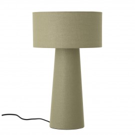 bloomingville lampe a poser design tissu vert karl