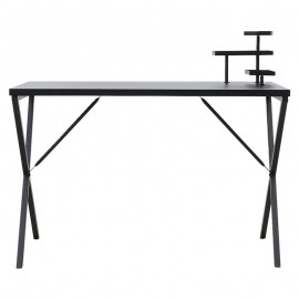 Table de bureau design épuré métal noir House Doctor Desk
