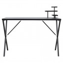 Table de bureau design épuré métal noir House Doctor Desk