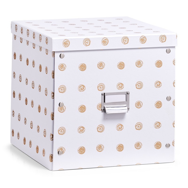 Boite carton de rangement deco 52 x 29 x 20 cm - BRD536396 - Cdiscount  Maison