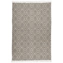 Tapis beige gris motif imprimé classique IB Laursen 120 x 180 cm