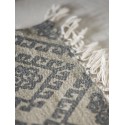 ib laursen tapis beige gris motif imprime classique vintage 120 x 180 cm