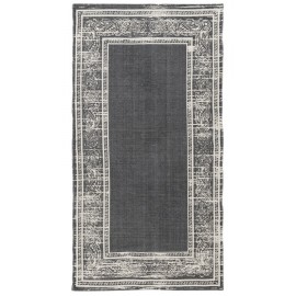 Tapis vintage usé coton gris IB Laursen 70 x 140 cm