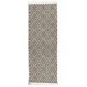 tapis de couloir long gris beige motif classique ib laursen 60 x 180 cm
