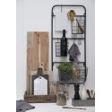 rangement mural cuisine paniers suspendus metal grillage vintage ib laursen 3128-00