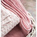 ib laursen couverture couvre lit coton matelasse sorbet 0752-28