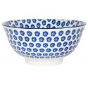 Coupelle en porcelaine petites fleurs bleues IB Laursen Liva Blue