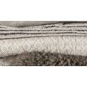 plaid deco beige motifs gris ib laursen 0759-35