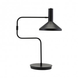 Lampe de table design métal noir House Doctor Mall Made Black Lamp