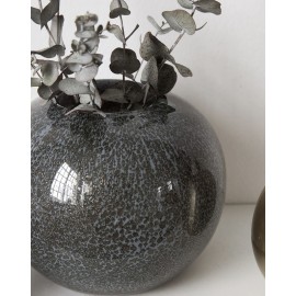 Vase boule verre marron beige House Doctor RD