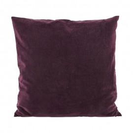 coussin house doctor velv velours aubergine 50 x 50 cm Ab1304