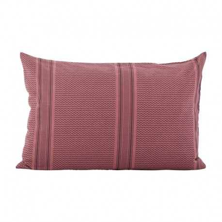 Housse de coussin House Doctor Partisan rouge bordeaux