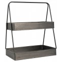 etagere a poser sur plan de travail metal vintage ib laursen 3153-25