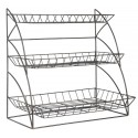 etagere a poser rangement cuisine metal grillage deco campagne chic ib laursen 7221-25