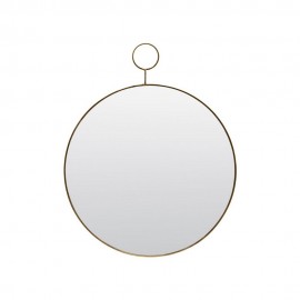 house doctor Pm0151 miroir rond mural rond laiton 