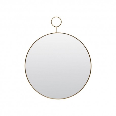 house doctor Pm0151 miroir rond mural rond laiton 