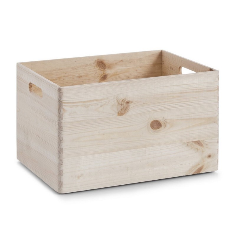 coffre de rangement en bois zeller 13154 - Kdesign