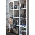 etagere blanche bois 12 cases ib laursen 2225-11