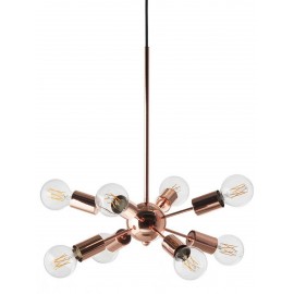 Suspension design 8 bras cuivre brillant Frandsen Mega Junction 