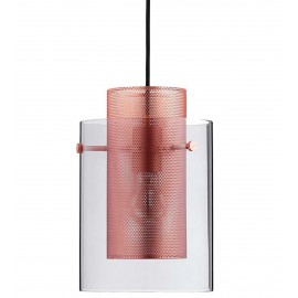 Suspension design cuivre verre Frandsen Cora