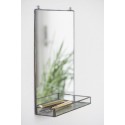 miroir etagere vintage metal ib laursen 9672-25