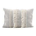 Housse de coussin Bohème coton franges House Doctor Life