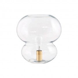 Designer-Tischlampe aus transparentem Glas von House Doctor Bobbles
