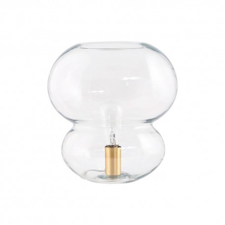 lampe a poser en verre transparent house doctor bobbles Gb0170