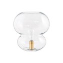 lampe a poser en verre transparent house doctor bobbles Gb0170