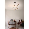 Lampe suspension mobile en bois presse citron tasso clown