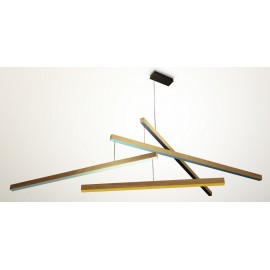 Lampe suspension design bois Presse Citron Tasso Thé