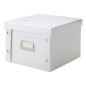 Boite carton blanc rangement dvd Zeller Boite carton blanc rangement dvd Zeller