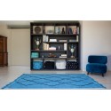 Tapis lorena canals bereber bleu petrole 140 x  220 cm