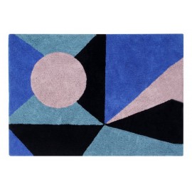 Tapis design coton lavable Lorena Canals Geometric Frame