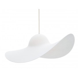 suspension chapeau hat lamp eno studio blanc