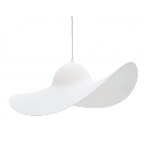 Suspension chapeau Hat Lamp Eno Studio blanc