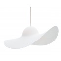 Suspension chapeau Hat Lamp Eno Studio blanc