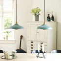 Suspension ronde design metal noir laiton Superliving Urban Wide