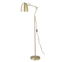 Lampadaire metal laiton brosse super living dynamo