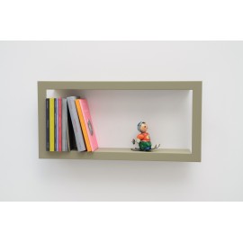 etagere murale rectangulaire presse citron largestick lichen