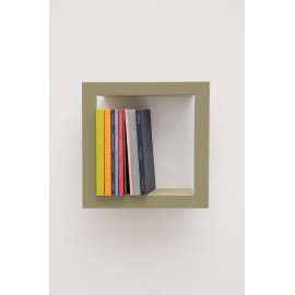 Petite etagere carree presse citron stick lichen