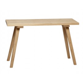 banc en bois naturel de chene hubsch 888002