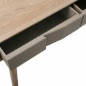 Table d entree console bois gris Versa Arvika