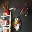 Tete de cerf trophee mural Miho Purple Branch