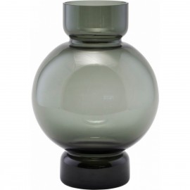 Vase verre gris design House Doctor Bubble