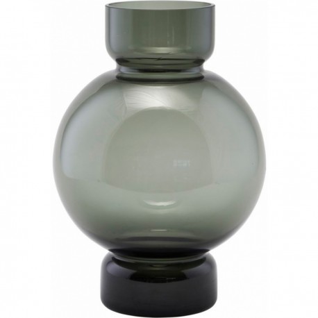 Vase verre gris design House Doctor Bubble